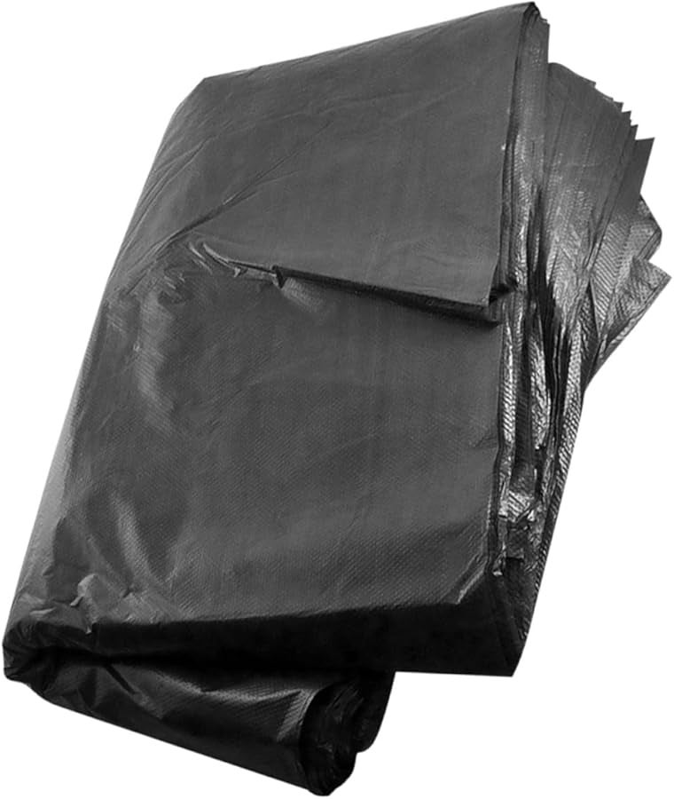 أكياس قمامة كبيرة جدًا 80 × 100 سم، أكياس قمامة تجارية متينة، 50 قطعة، مناسبة لصناديق 100 لتر - Image 1